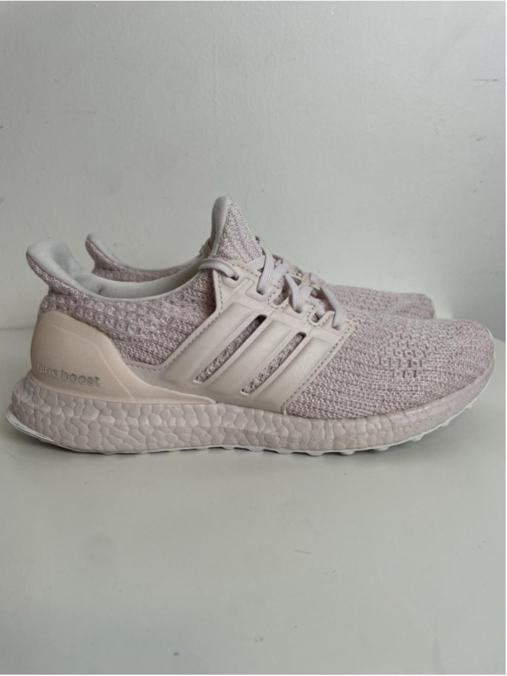 Adidas UltraBoost Sneakers Womenβs Size 9 Pink Walking Running Shoes